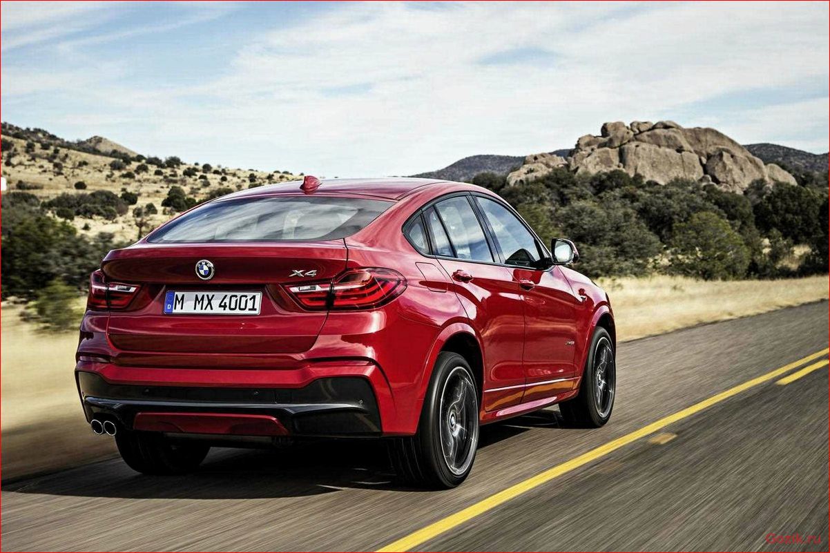 Кроссовер BMW X4 2015: особенности модели, технические характеристики, отзывы владельцев кроссовер, 2015, особенности, модели, технические