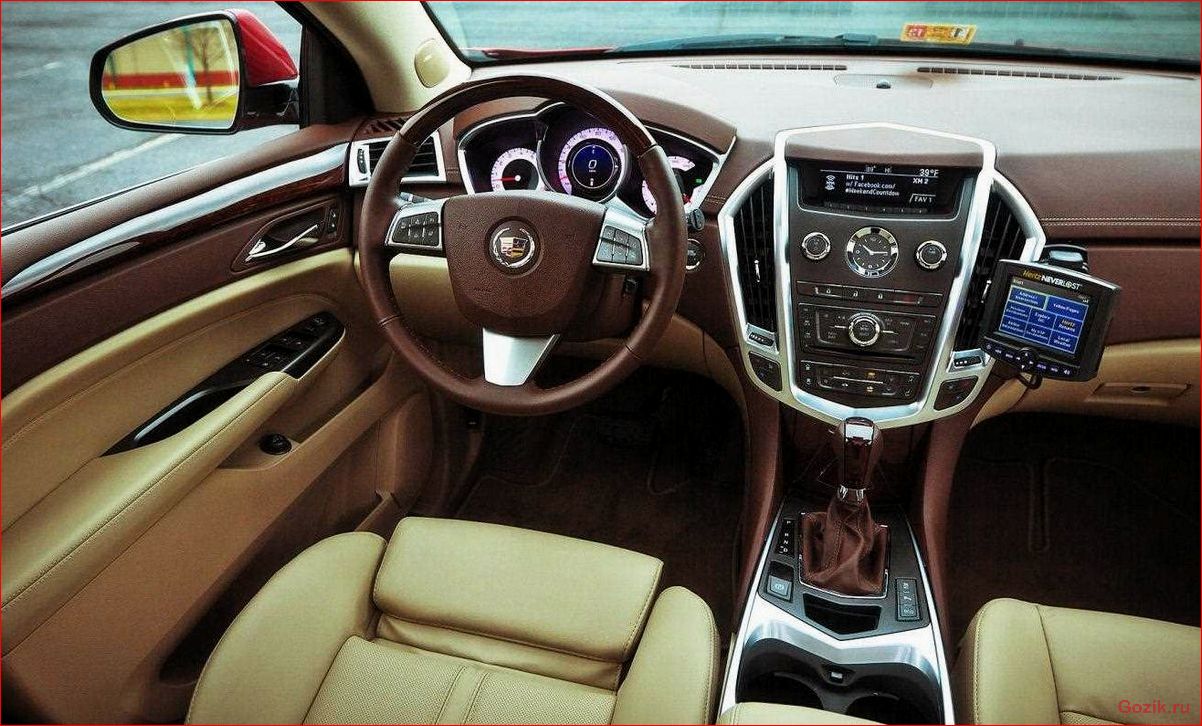 обзор, кроссовера, cadillac, 2013, года