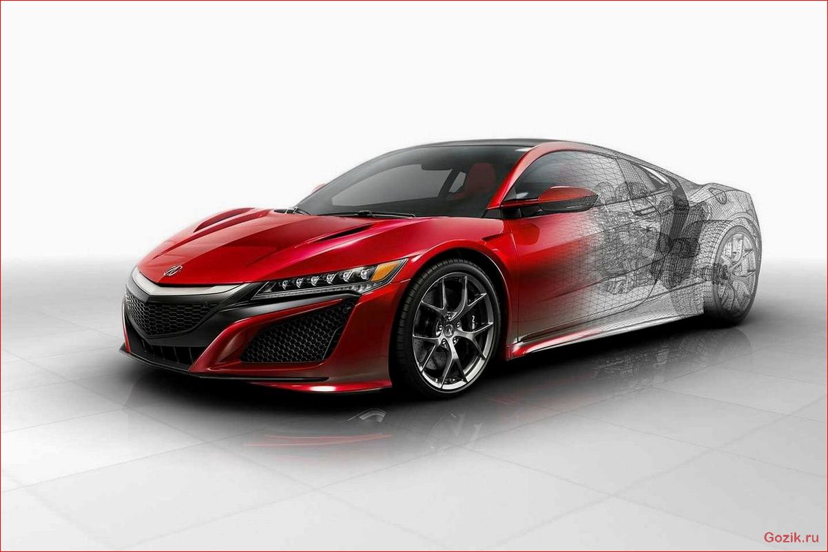 Купе Acura NSX 2016: технические характеристики, обзор, цена купе, acura, 2016, технические, характеристики