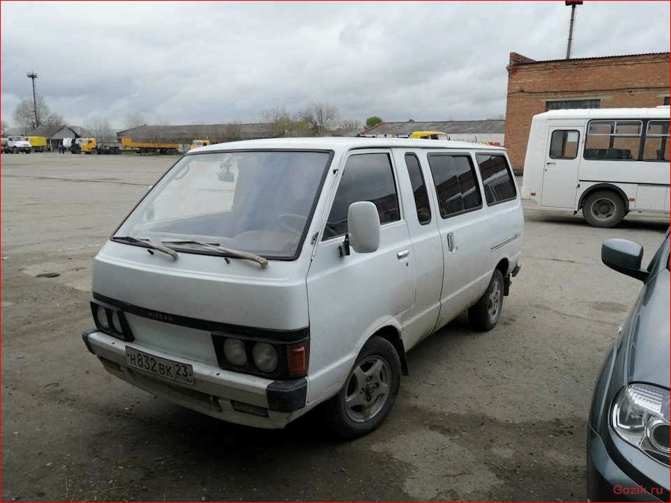 nissan, vanette, технические, характеристики, модели