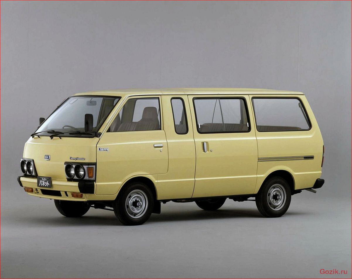 nissan, vanette, технические, характеристики, модели