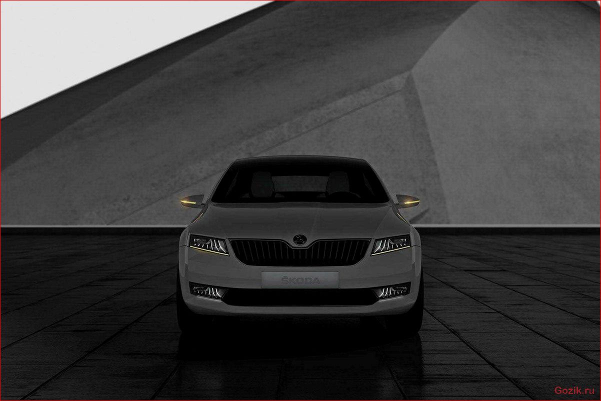 новый, внешний, дизайн, skoda, octavia