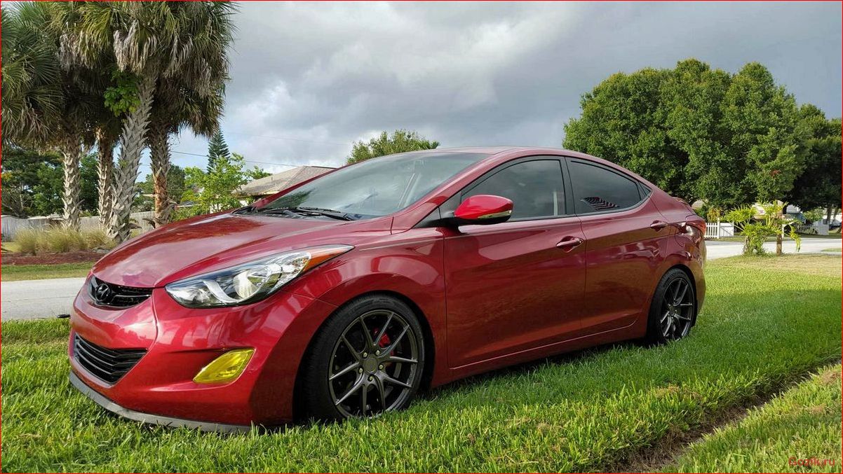 стильный, кореец, hyundai, elantra, 2013