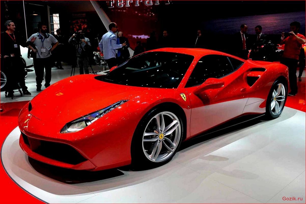Купе Ferrari 488 GTB 2016 купе, ferrari, 2016