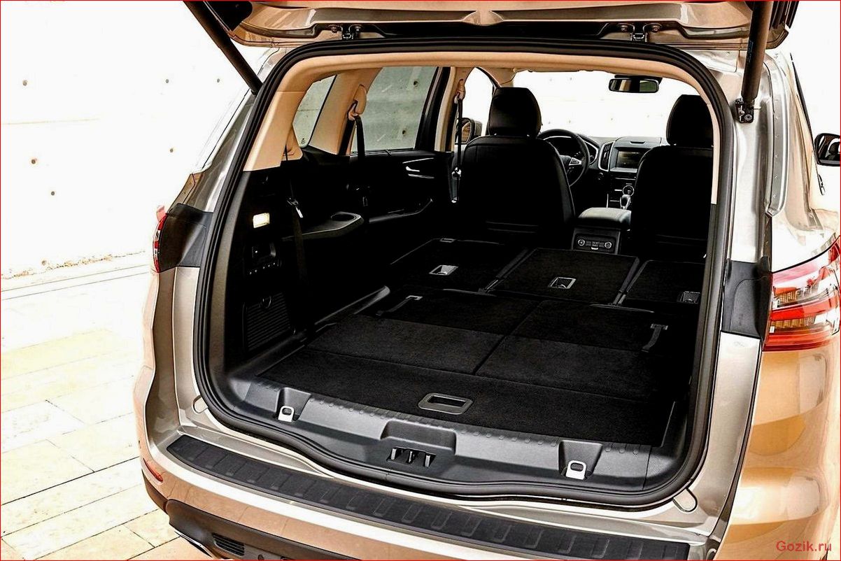 Минивэн Ford S-Max 2015 минивэн, ford, s-max, 2015