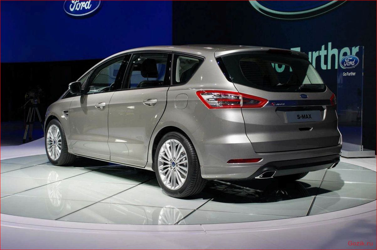 Минивэн Ford S-Max 2015 минивэн, ford, s-max, 2015