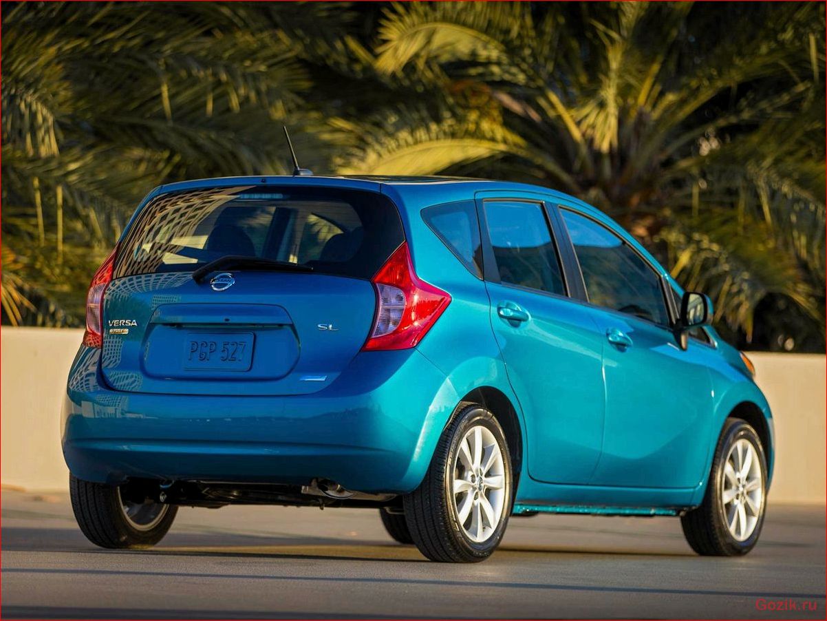 Новый Nissan Versa Note представлен в Детройте новый, nissan, versa, note, представлен