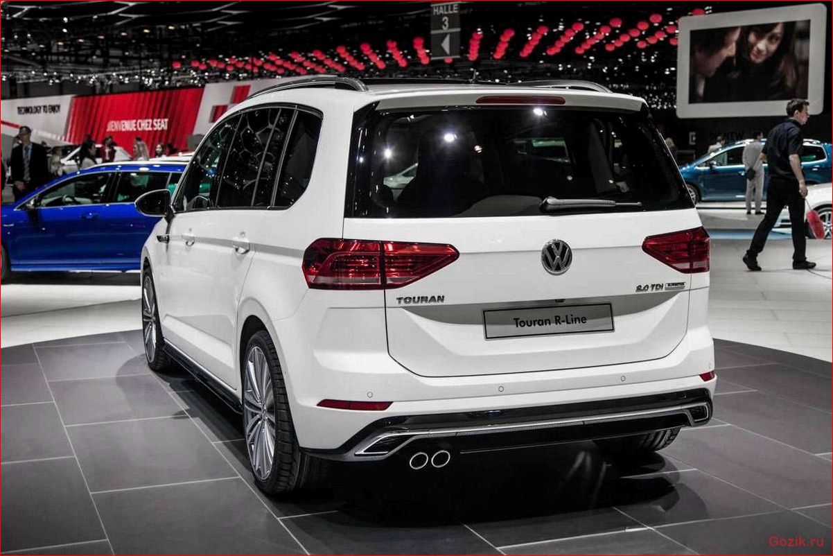 Минивэн Volkswagen Touran 2017: особенности модели, характеристики, отзывы минивэн, volkswagen, touran, 2017, особенности