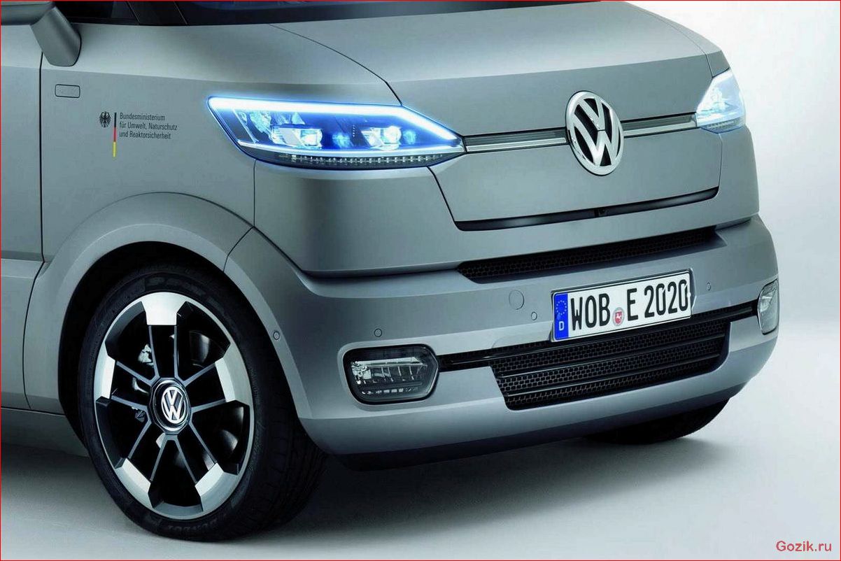 немецкие, инженеры, создали, электрический, volkswagen