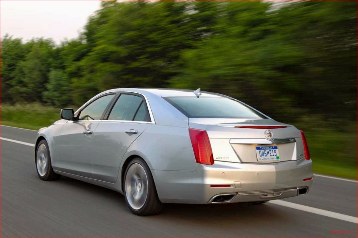 Седан Cadillac CTS 2014: обзор, характеристики, цена седан, cadillac, 2014, обзор, характеристики