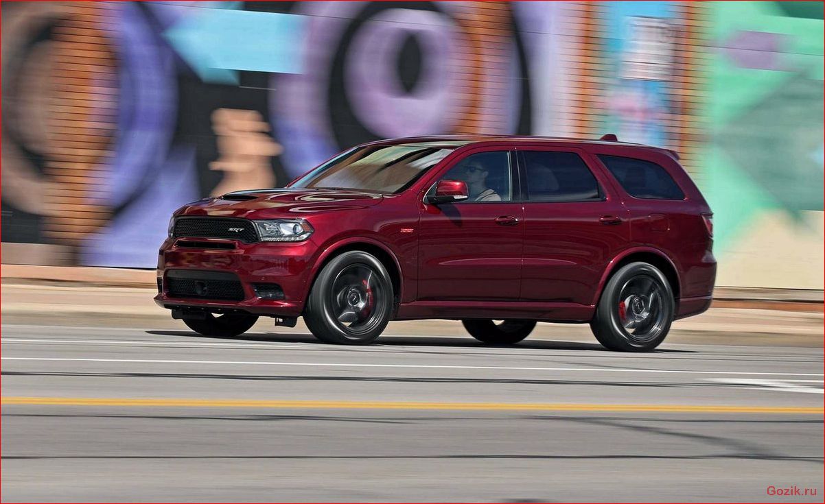 обновлённый, dodge, durango, показан, нью-йорке