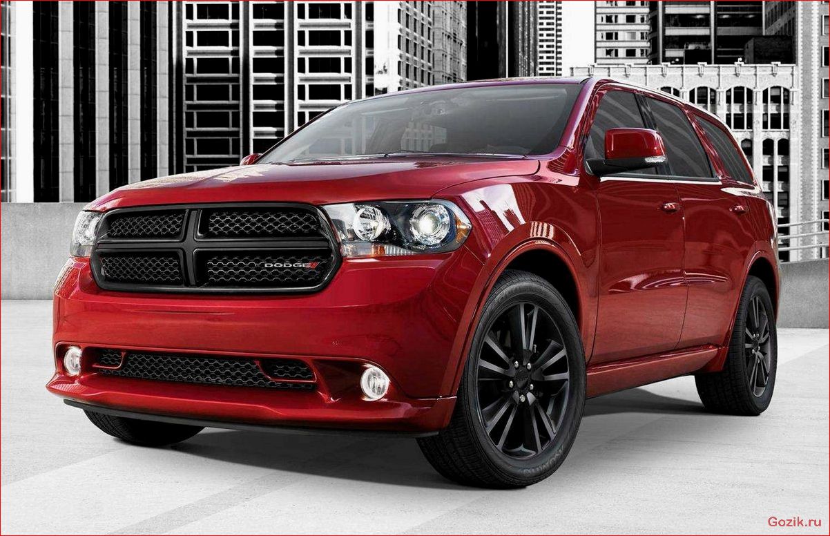 обновлённый, dodge, durango, показан, нью-йорке