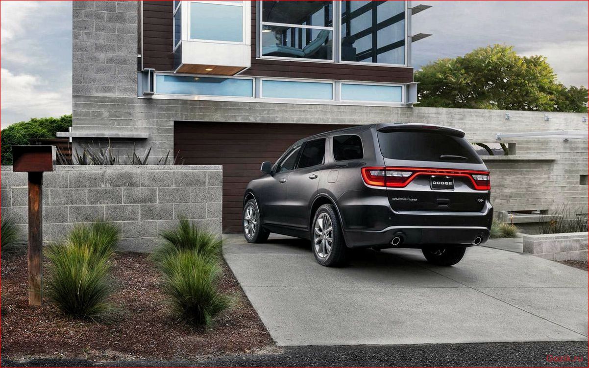 обновлённый, dodge, durango, показан, нью-йорке