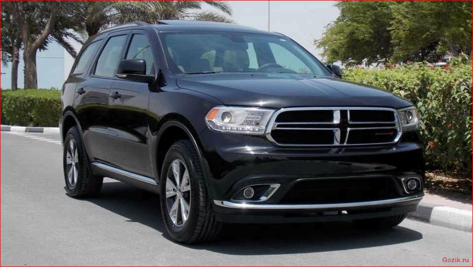 обновлённый, dodge, durango, показан, нью-йорке