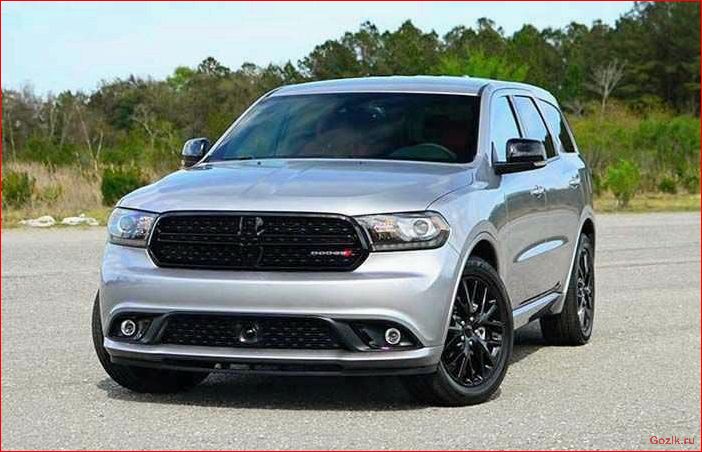 обновлённый, dodge, durango, показан, нью-йорке