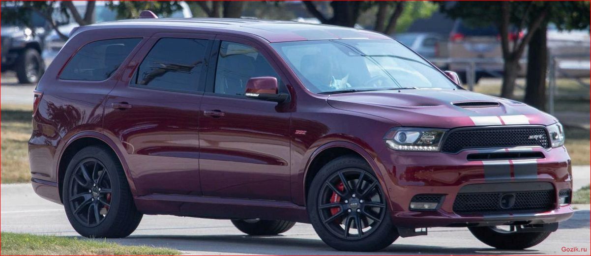 обновлённый, dodge, durango, показан, нью-йорке