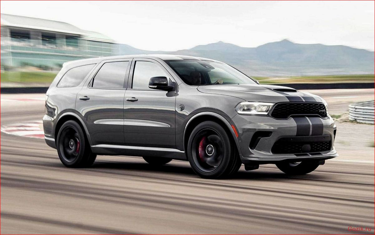 обновлённый, dodge, durango, показан, нью-йорке