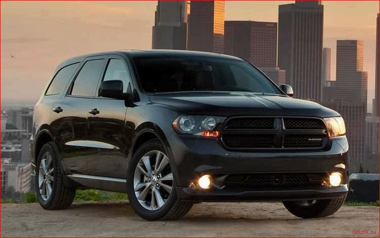 обновлённый, dodge, durango, показан, нью-йорке