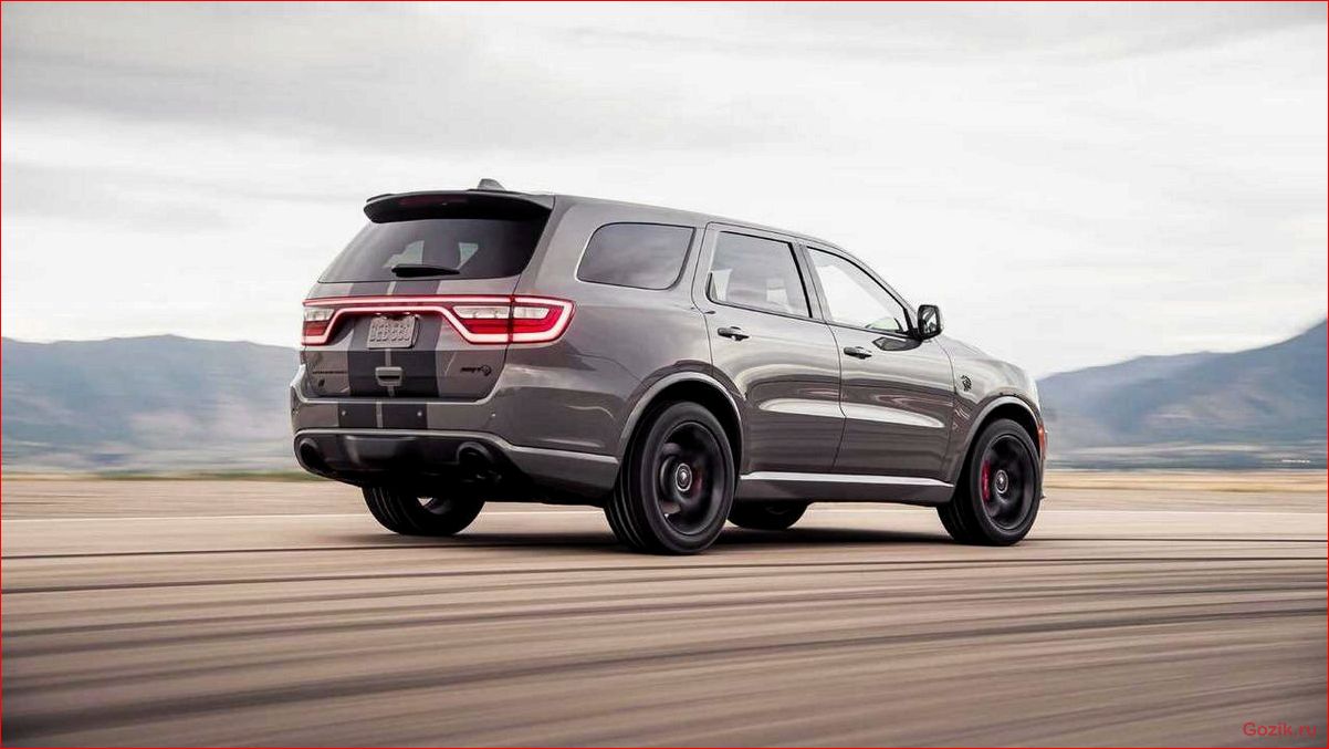 обновлённый, dodge, durango, показан, нью-йорке