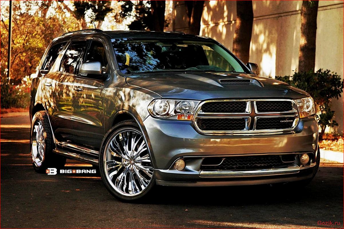 обновлённый, dodge, durango, показан, нью-йорке