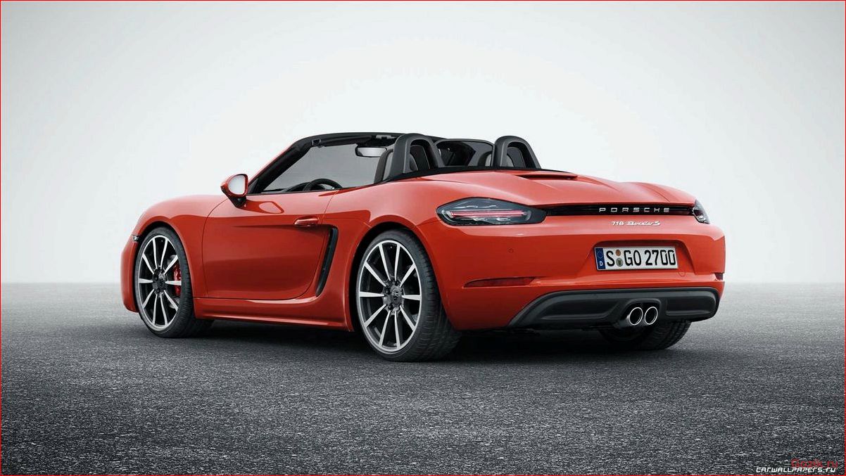 Обзор нового родстера Porsche 718 Boxster S 2017: характеристики, дизайн и особенности обзор, нового, родстера, porsche, boxster