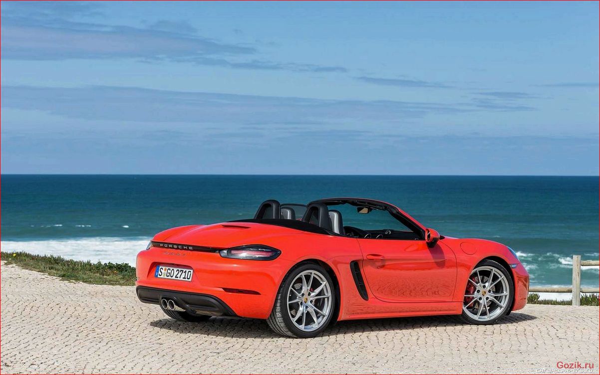 Обзор нового родстера Porsche 718 Boxster S 2017: характеристики, дизайн и особенности обзор, нового, родстера, porsche, boxster
