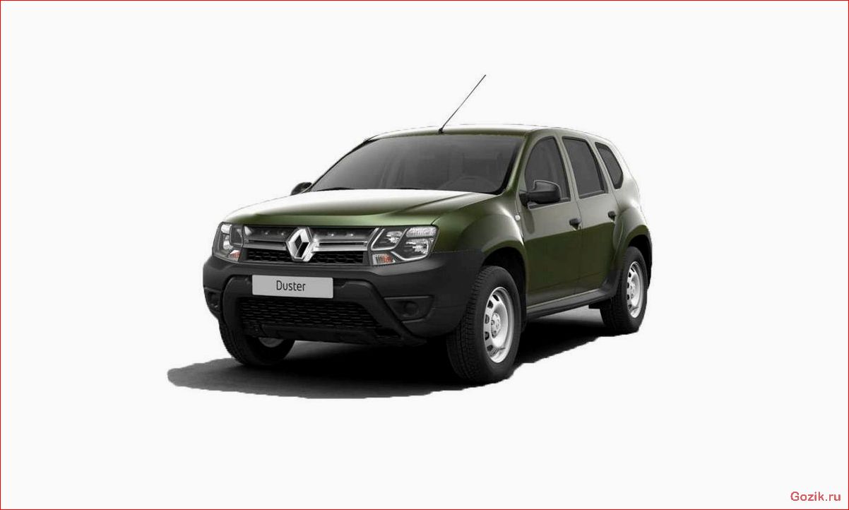российский, renault, duster, особенности, характеристики