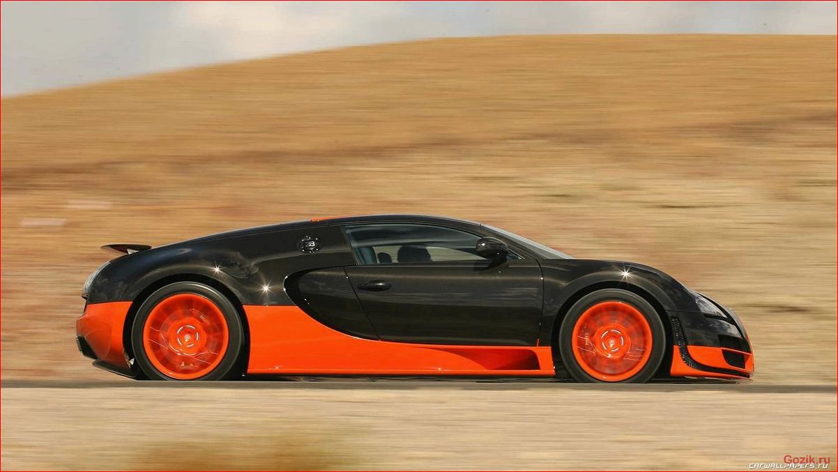 быстрый, автомобиль, bugatti, veyron