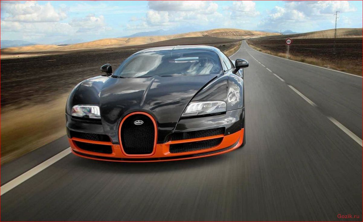 быстрый, автомобиль, bugatti, veyron