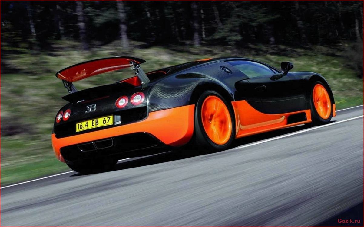 быстрый, автомобиль, bugatti, veyron