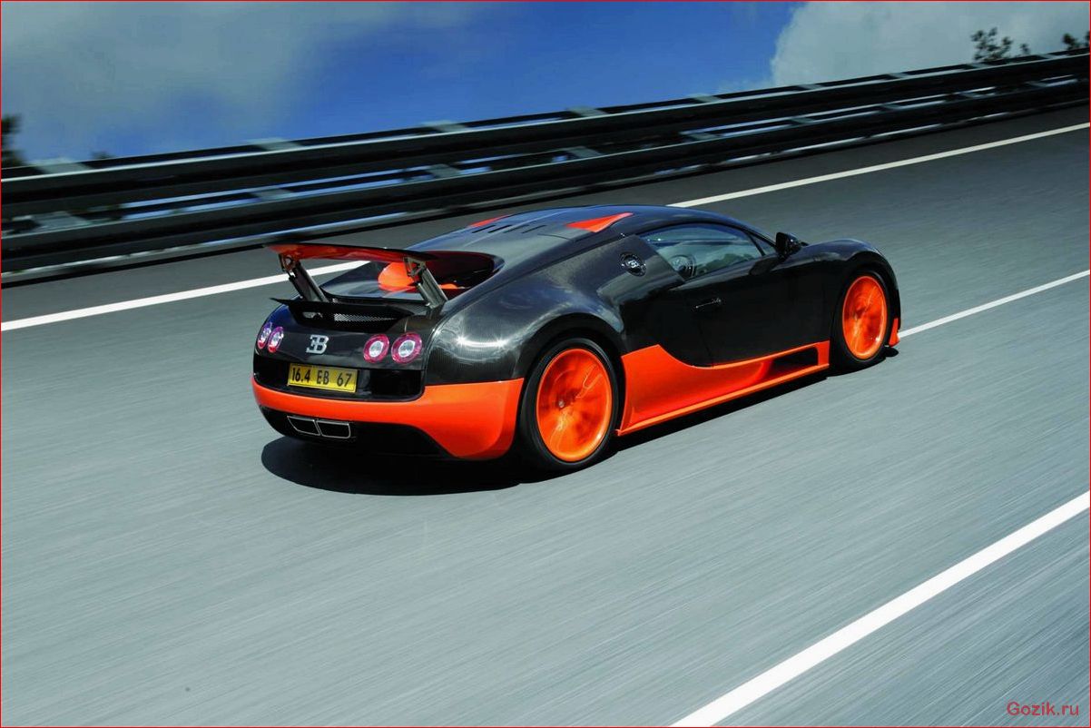 быстрый, автомобиль, bugatti, veyron