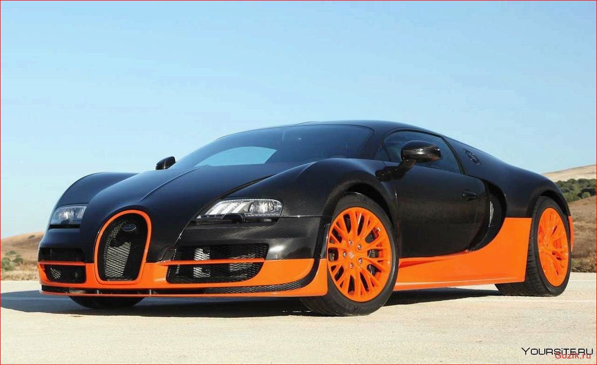 быстрый, автомобиль, bugatti, veyron