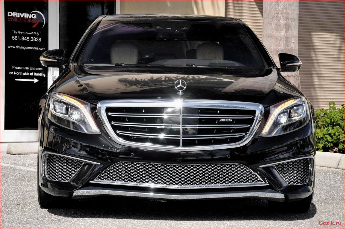 Самый мощный Mercedes S 65 AMG 2015 мощный, mercedes, 2015