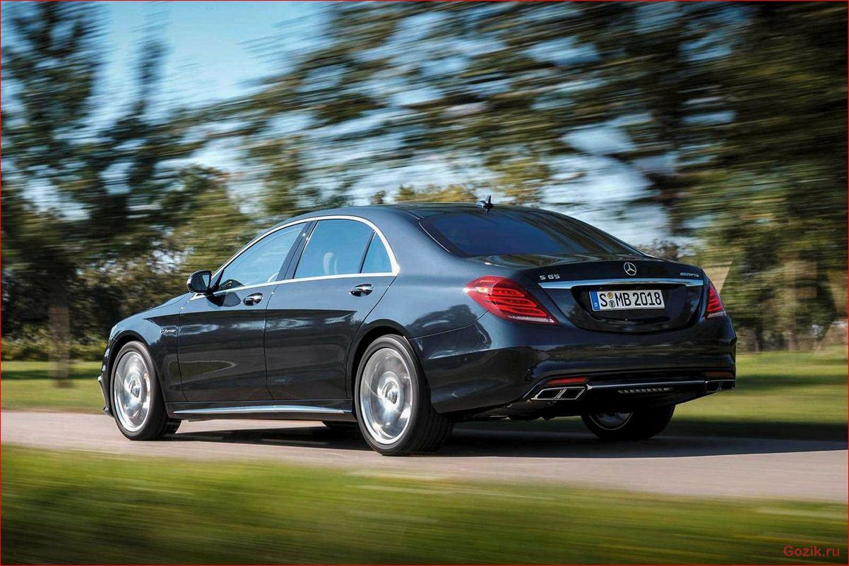 Самый мощный Mercedes S 65 AMG 2015 мощный, mercedes, 2015