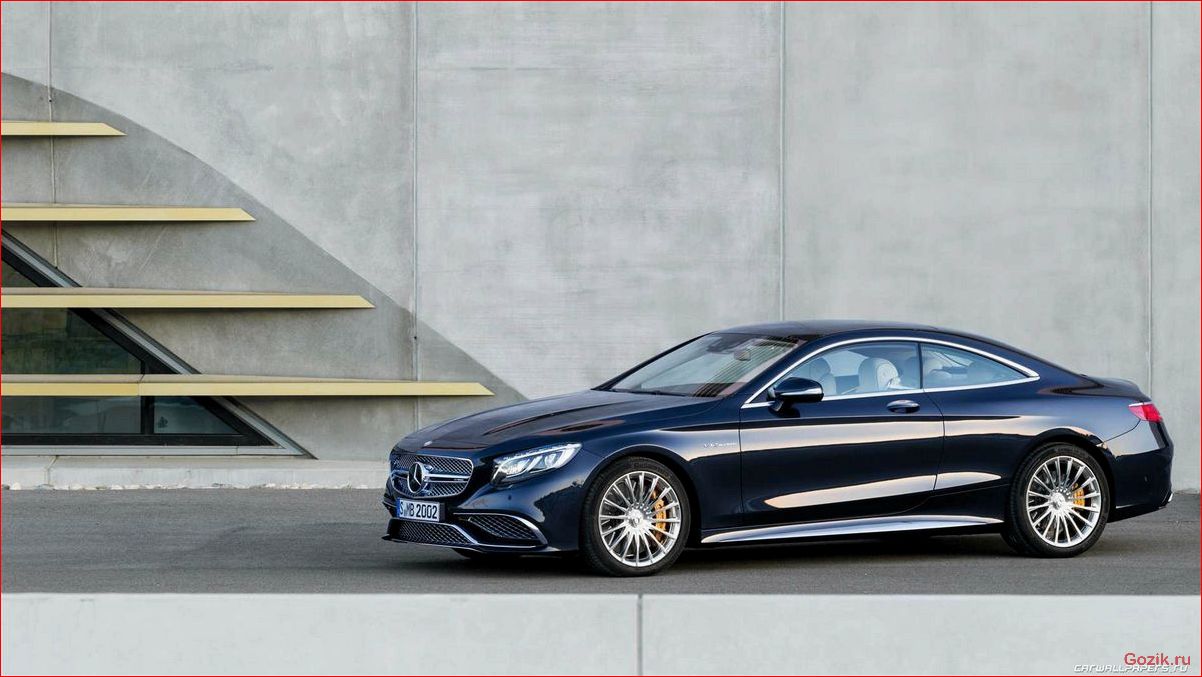 Самый мощный Mercedes S 65 AMG 2015 мощный, mercedes, 2015
