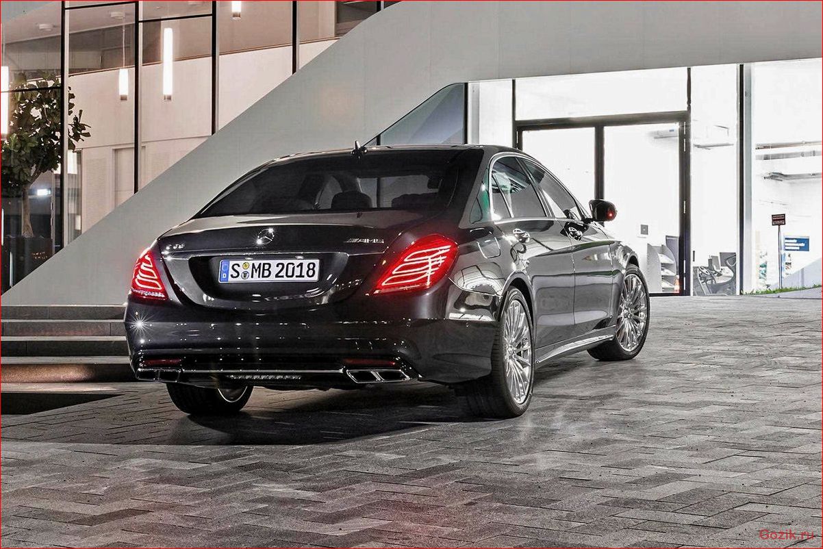 Самый мощный Mercedes S 65 AMG 2015 мощный, mercedes, 2015