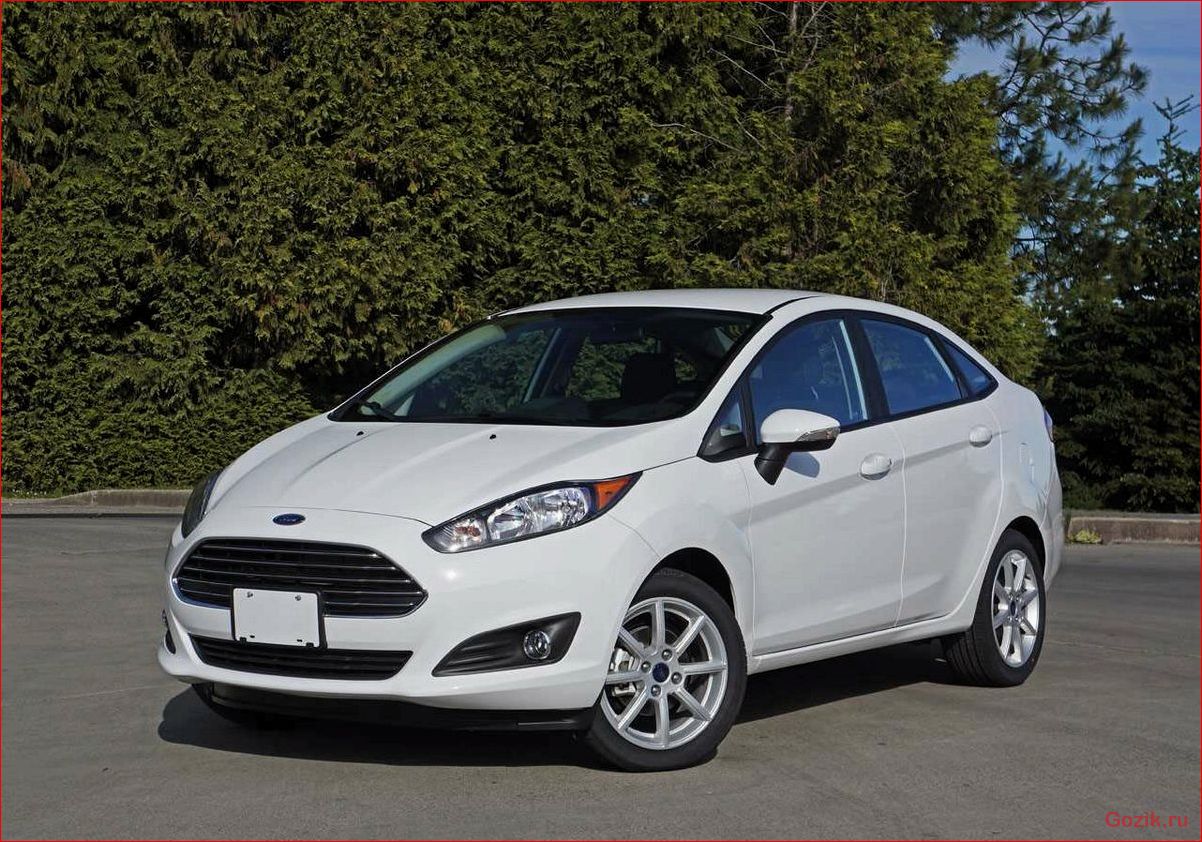 обзор, ford, fiesta, 2015, особенности