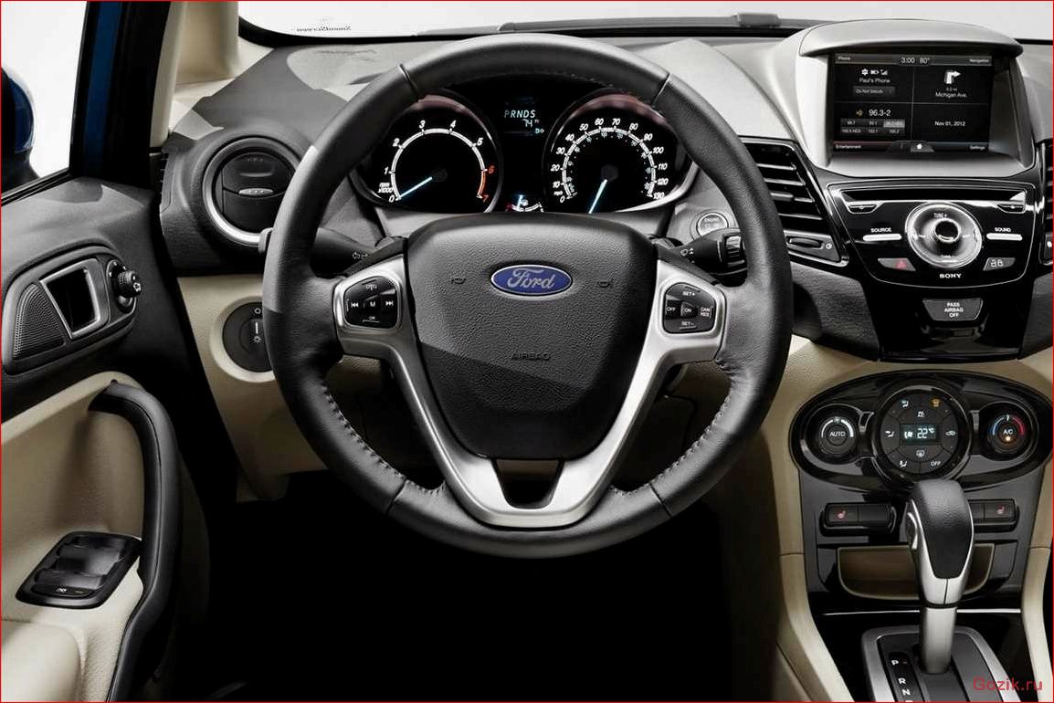 обзор, ford, fiesta, 2015, особенности