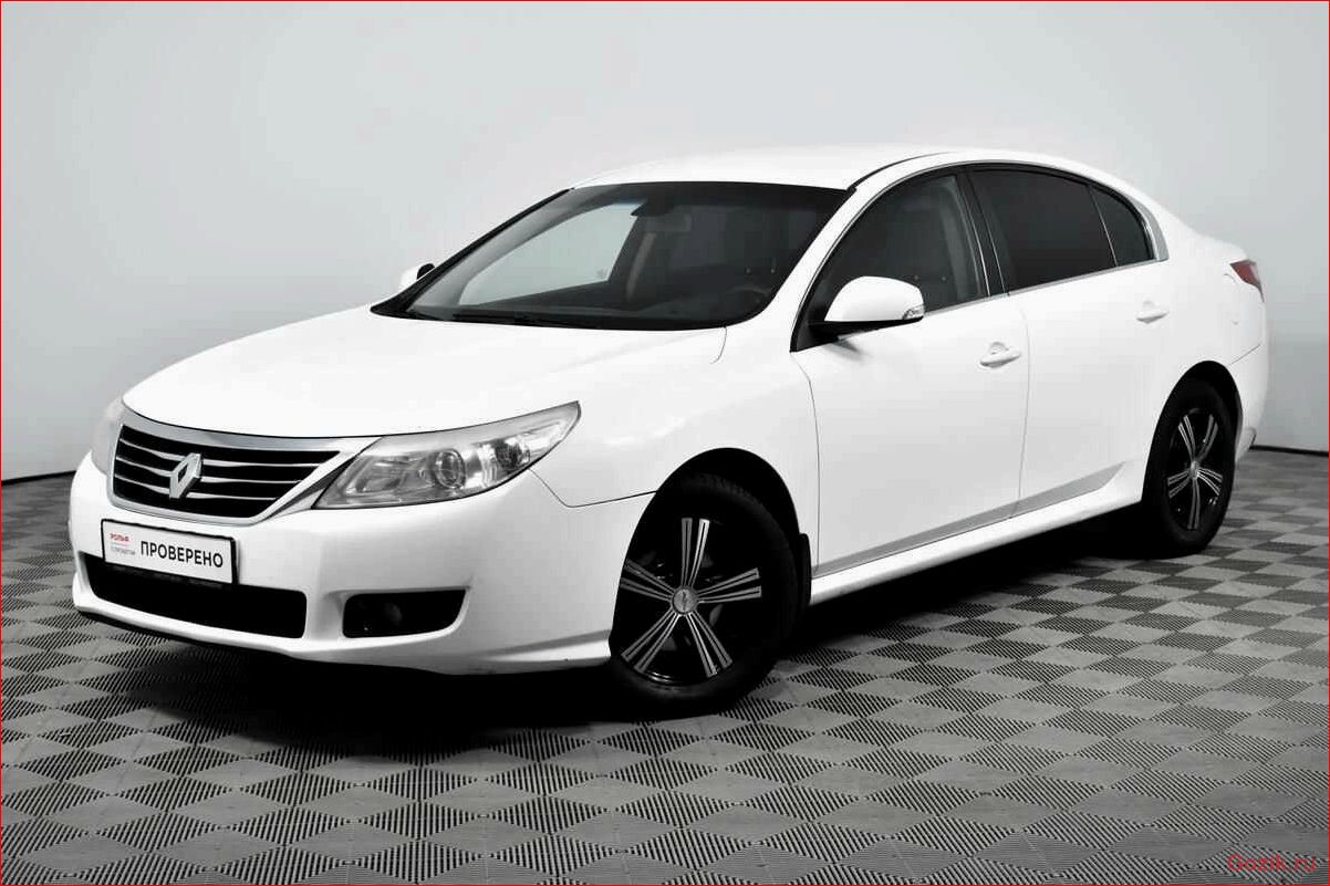 Седан Renault Latitude 2012 года седан, renault, latitude, 2012, года