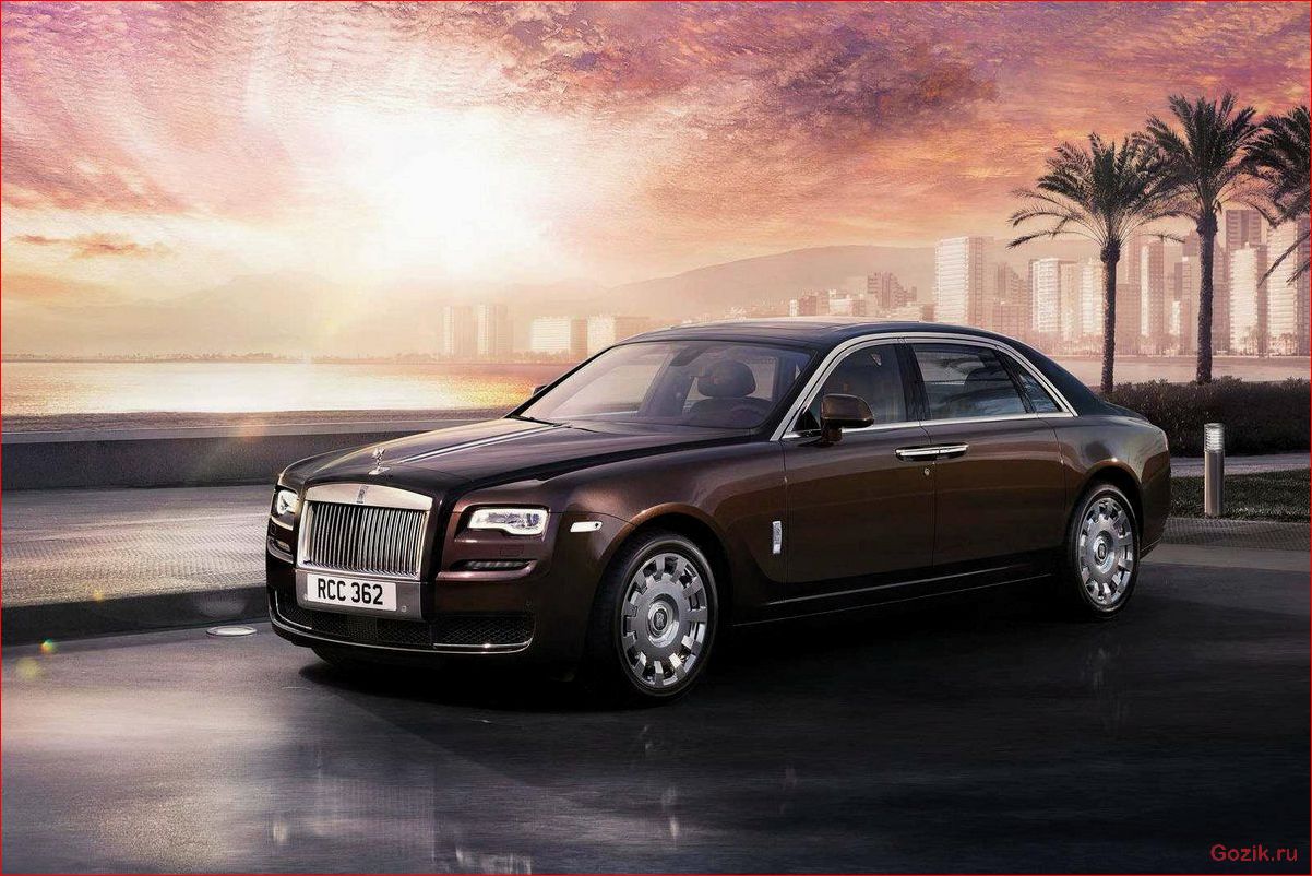 Седан Rolls-Royce Ghost: роскошь и изысканность в каждой детали седан, rolls-royce, ghost, роскошь, изысканность