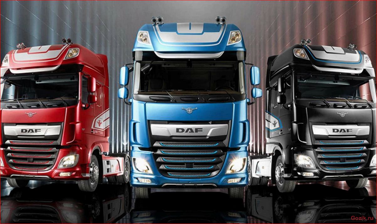 Современная грузовая техника для дальних перевозок: тягач DAF XF 105.460 современная, грузовая, техника, дальних, перевозок
