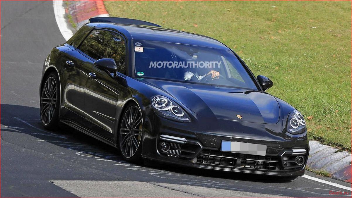 универсал, porsche, panamera, shooting, brake
