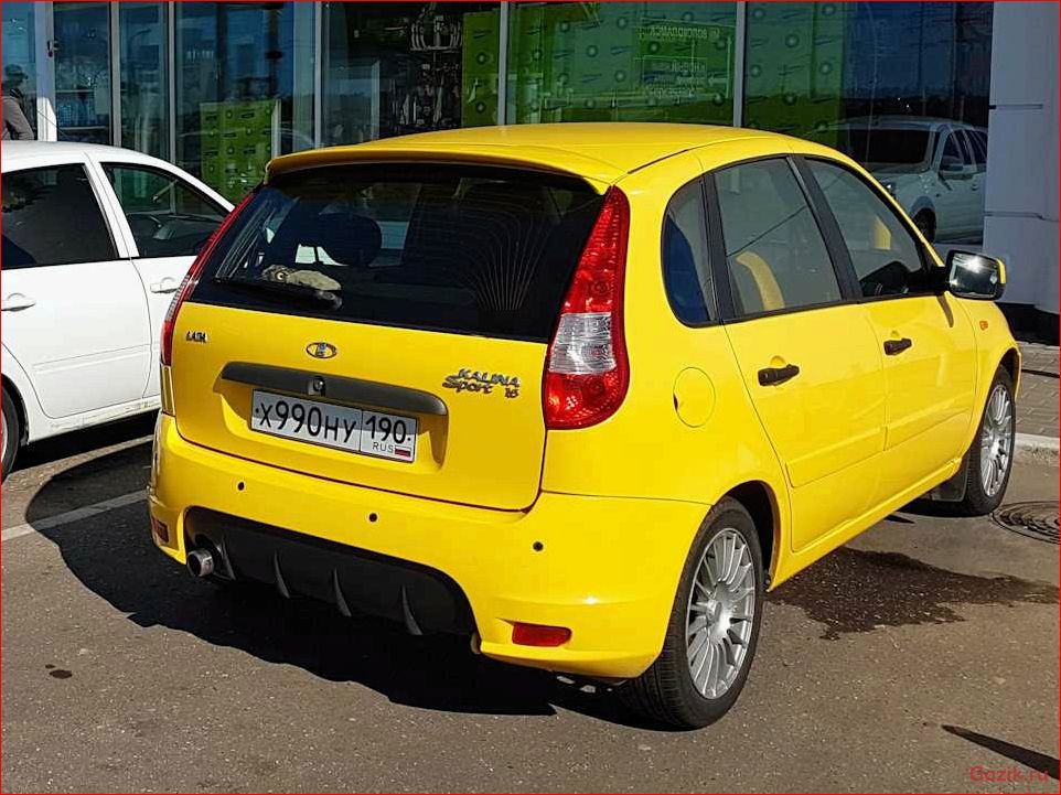 хэтчбек, lada, kalina, sport