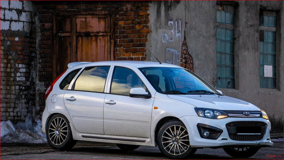 хэтчбек, lada, kalina, sport