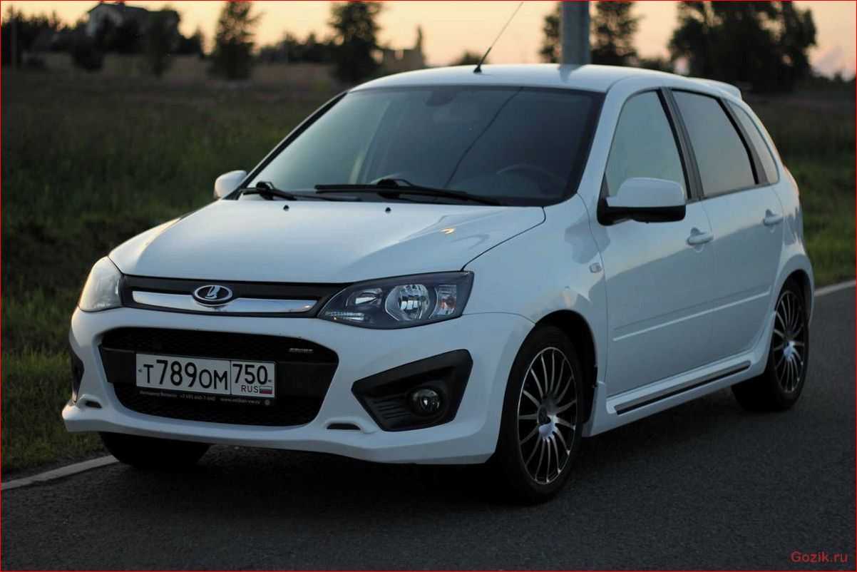 хэтчбек, lada, kalina, sport