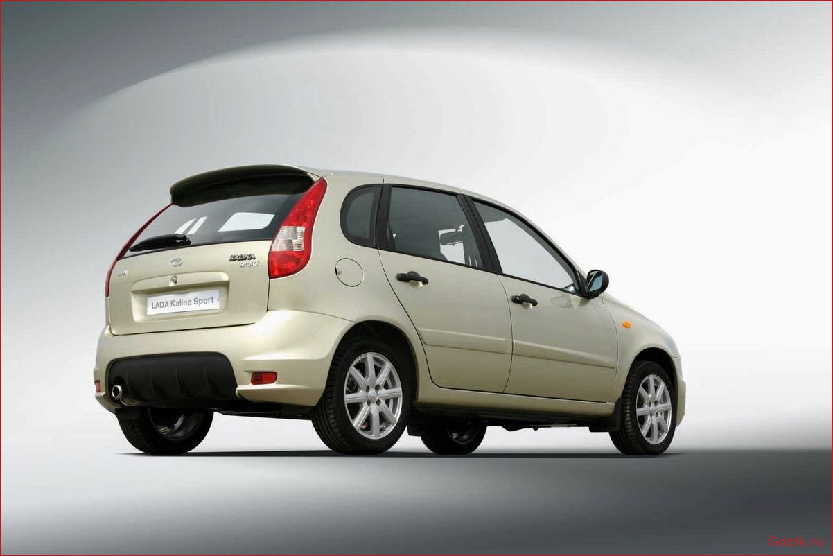 хэтчбек, lada, kalina, sport