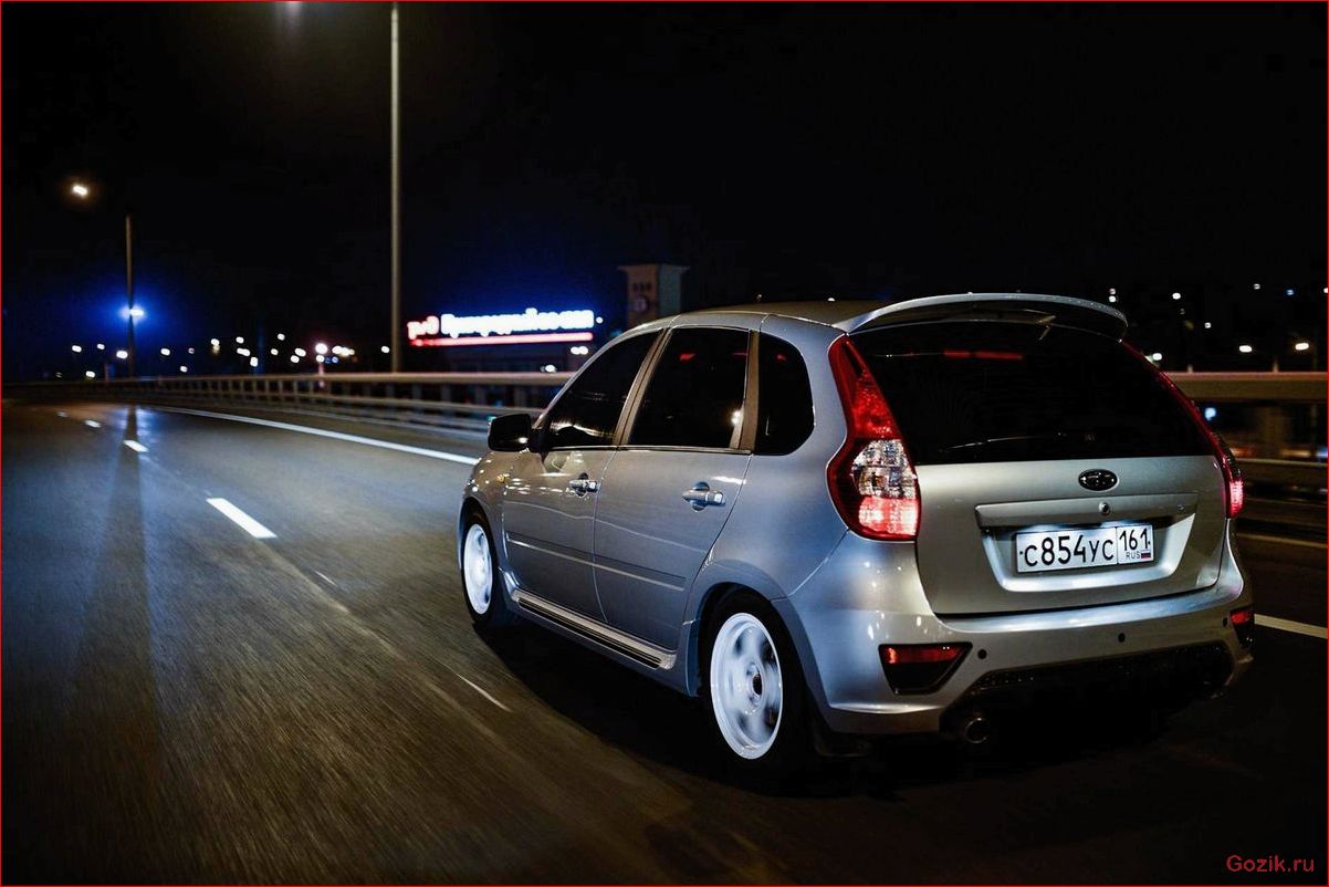 хэтчбек, lada, kalina, sport