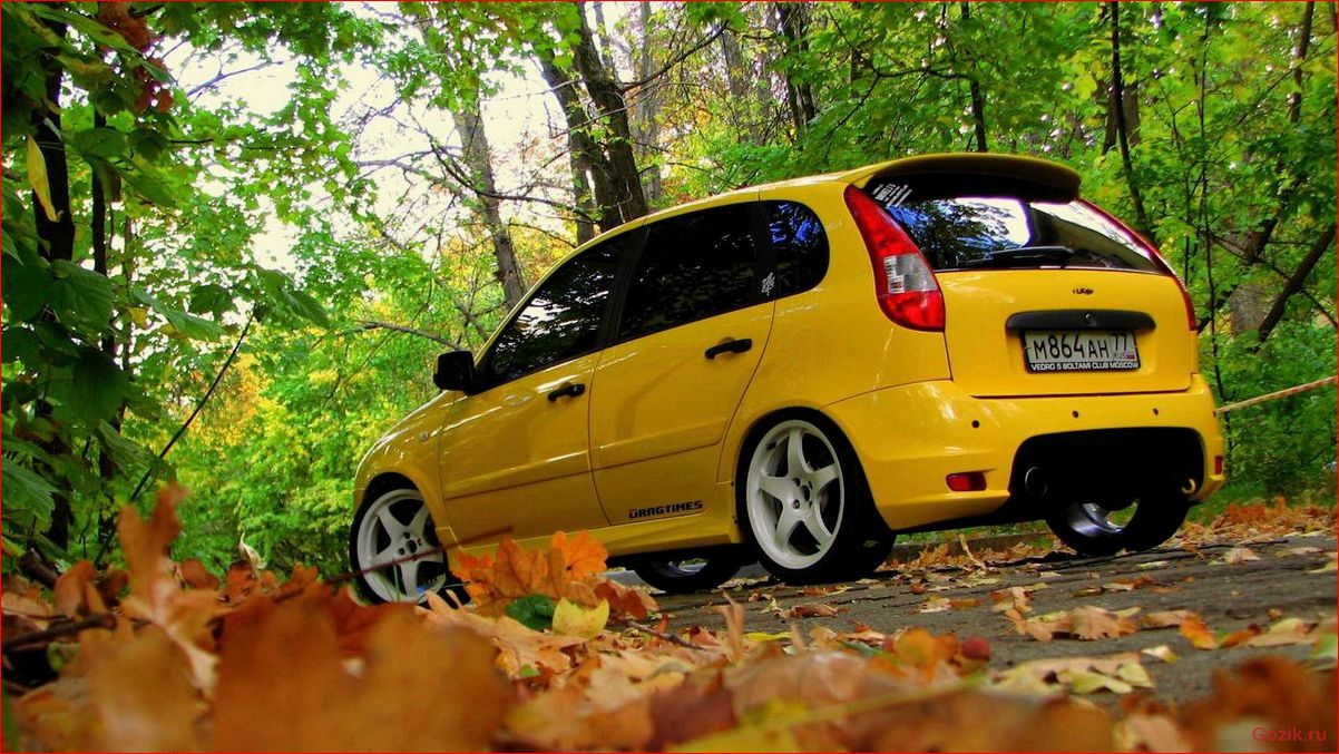 хэтчбек, lada, kalina, sport