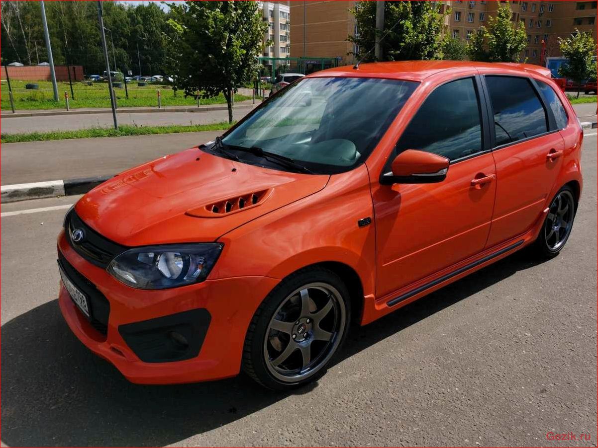 хэтчбек, lada, kalina, sport