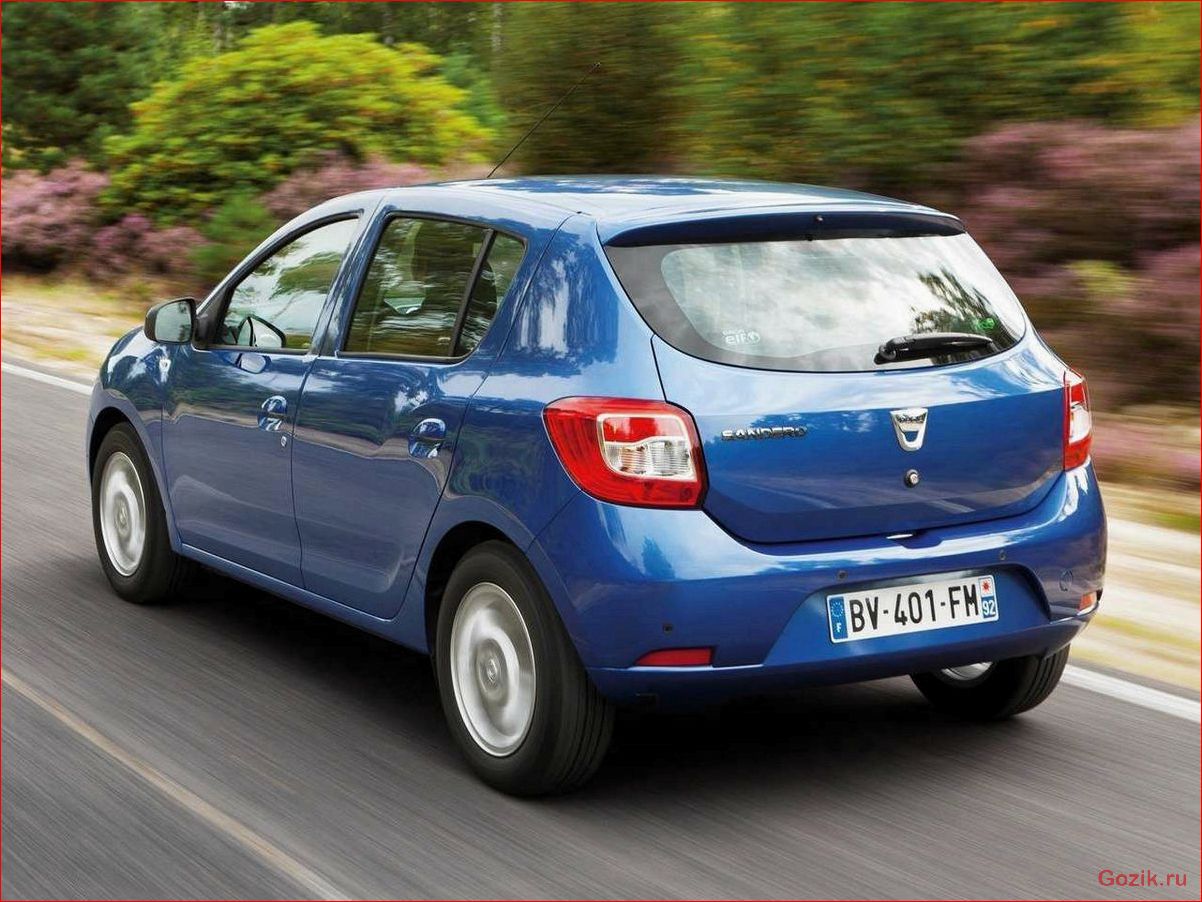 Хэтчбек Renault Sandero 2014 хэтчбек, renault, sandero, 2014